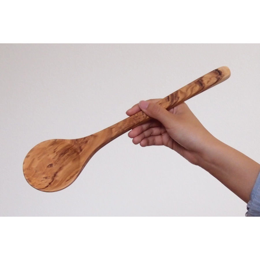 スキャンウッド　レイドル　31cm　オリーブウッド　/　ScanWood　※