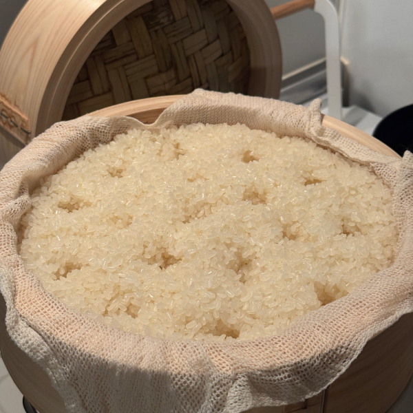 蒸篭ごはんが最高です！