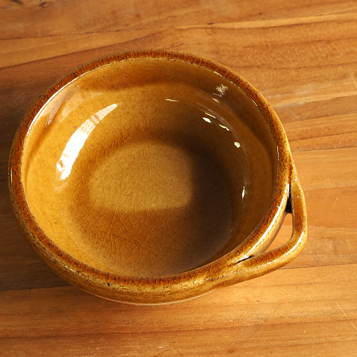 フォースマーケット　カセロラ　オーブンとんすい　白黄　/　4th-market