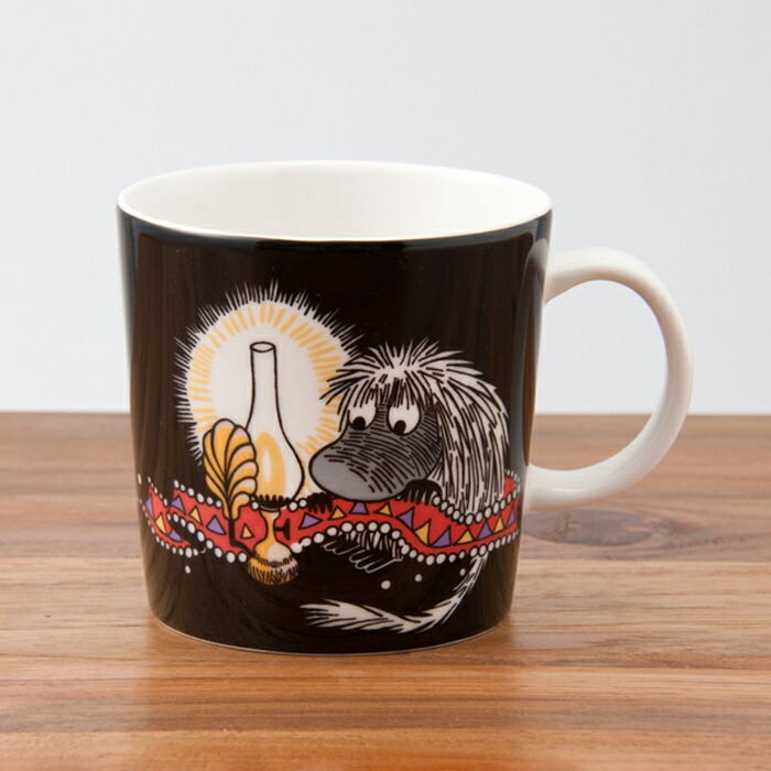 アラビア　ムーミン　マグ　ご先祖様　ブラック　/　ARABIA　Moomin【25WS】【ia】