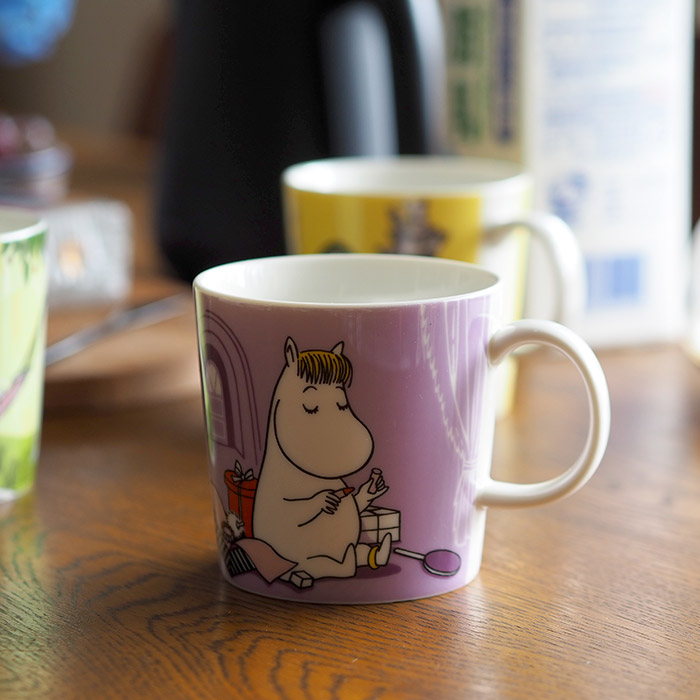 アラビア ムーミン マグ フローレン ライラック / ARABIA Moomin