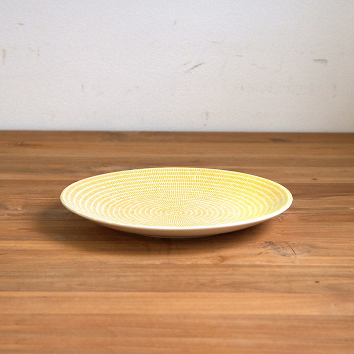 アラビア　24h　アベック　プレート　20cm　イエロー　/　ARABIA　24h　Avec　※