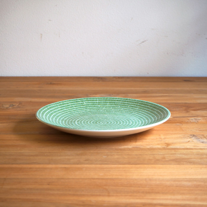 アラビア　24h　アベック　プレート　20cm　グラスグリーン　/　ARABIA　24h　Avec　※