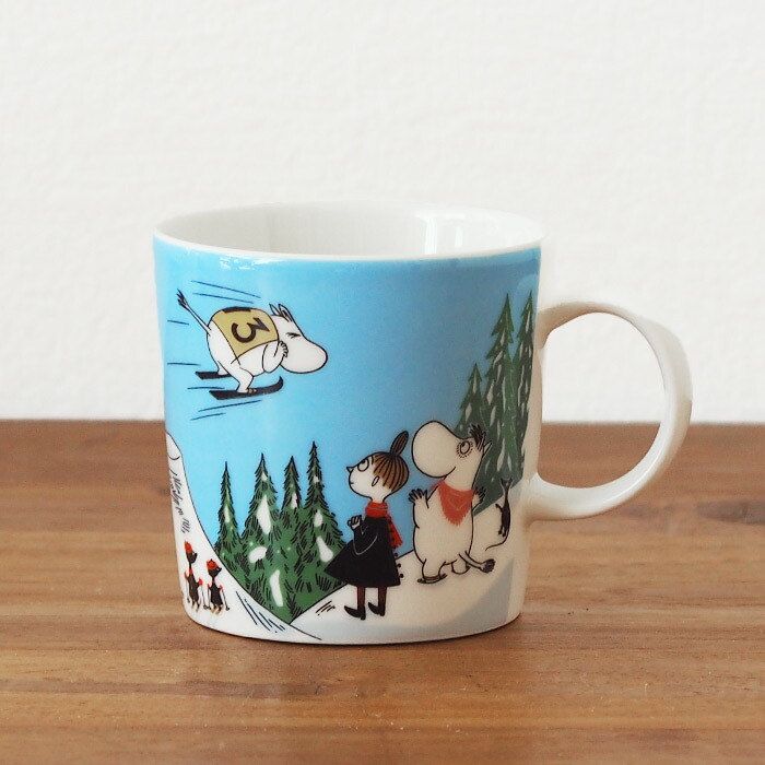 【2024年限定】アラビア　ムーミン　マグ　スキー　ジャンピング　/　ARABIA　Moomin　Ski　Jumping　※