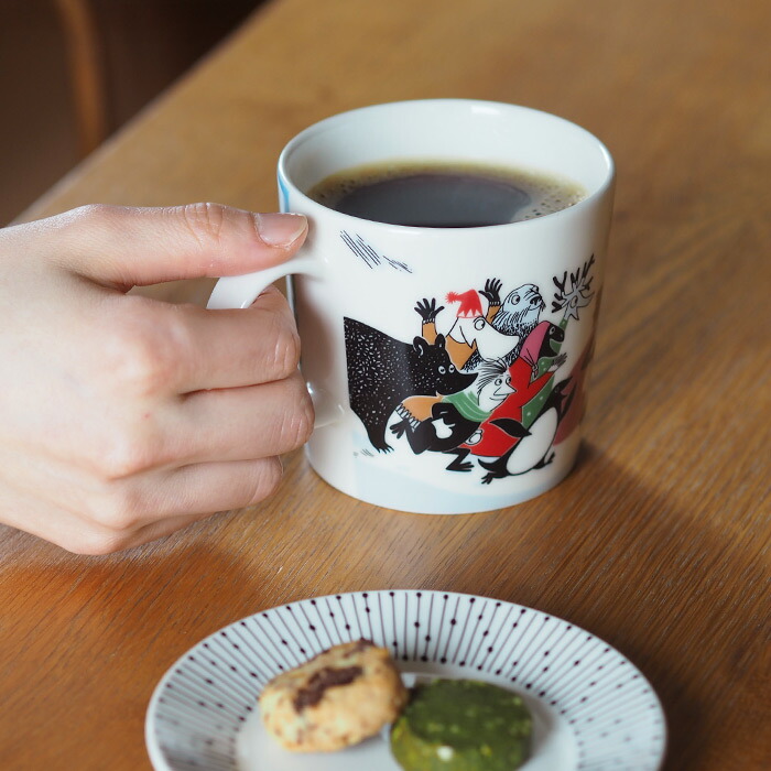 【2024年限定】アラビア　ムーミン　マグ　スキー　ジャンピング　/　ARABIA　Moomin　Ski　Jumping　※