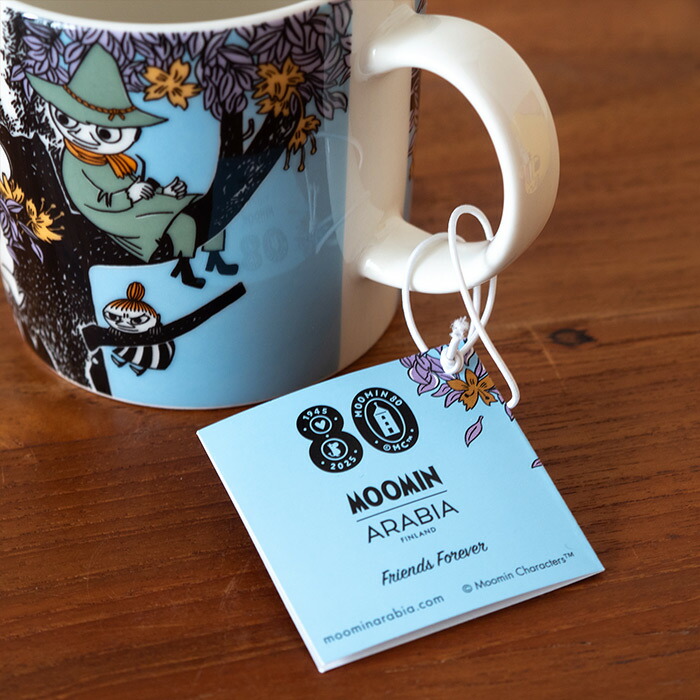 アラビア　ムーミン　クラシックマグ　フレンズフォーエバー　80周年　/　ARABIA　Moomin【25WS】【ia】