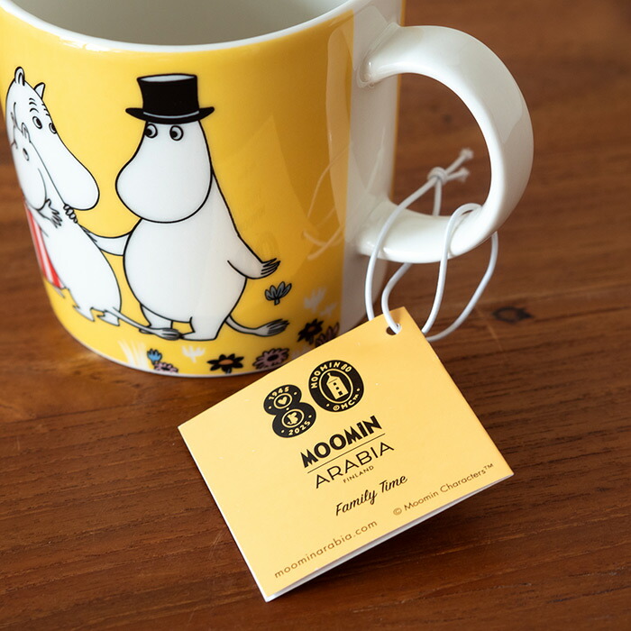 アラビア　ムーミン　クラシックマグ　ファミリータイム　80周年　/　ARABIA　Moomin【25WS】【ia】