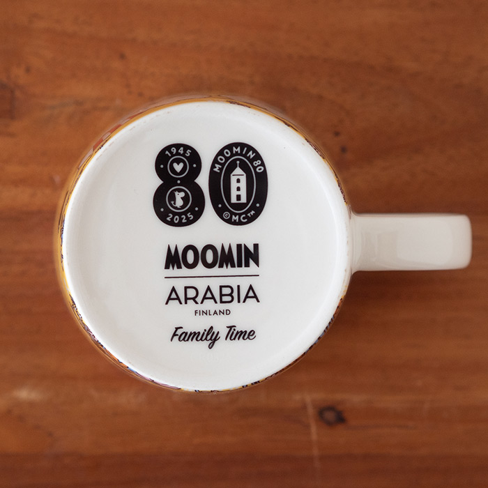 アラビア　ムーミン　クラシックマグ　ファミリータイム　80周年　/　ARABIA　Moomin【25WS】【ia】