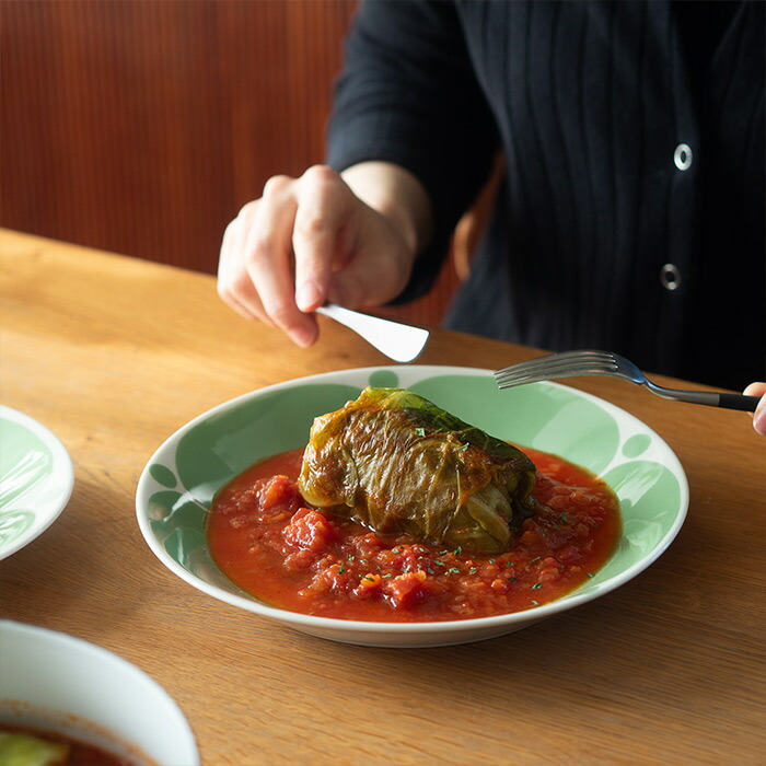 アラビア スンヌンタイ プレート 21cm ライトグリーン / ARABIA Sunnuntai