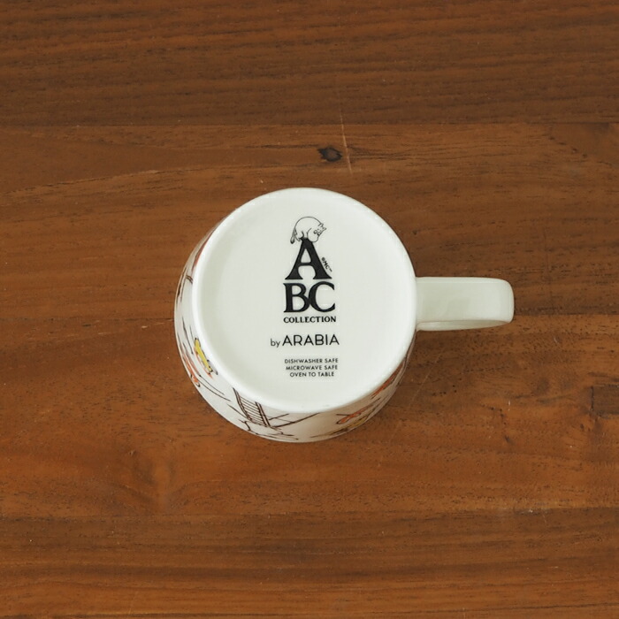 【2022年限定】アラビア　ムーミン　マグ　ABC　ムーミン　/　ARABIA　Moomin　ABC　Moomin【25WS】【ia】