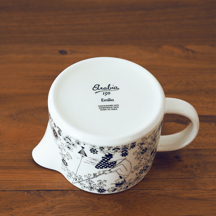 アラビア　エミリア　ピッチャー　0.35L　/　ARABIA　Emilia【25WS】【ia】