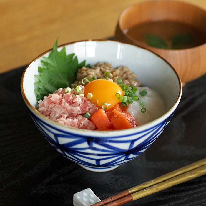 BARBAR　いろは　丼　麻の葉文