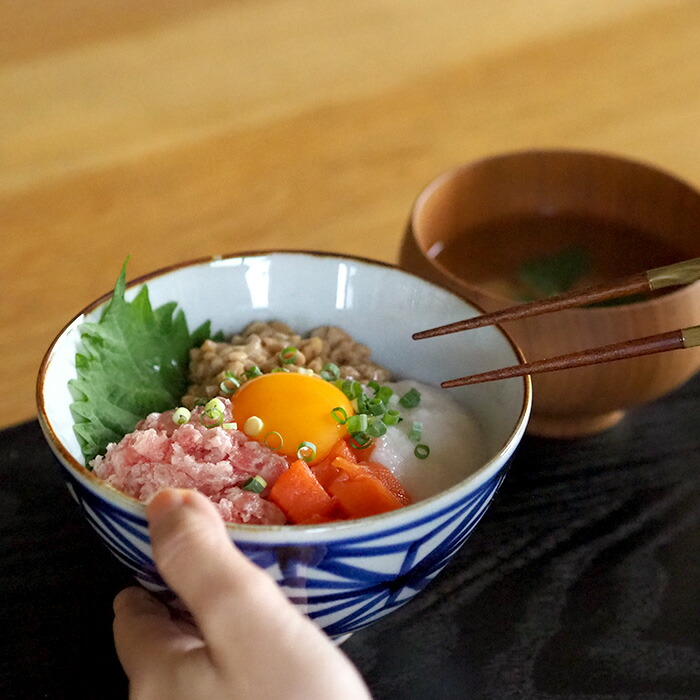 BARBAR　いろは　丼　麻の葉文