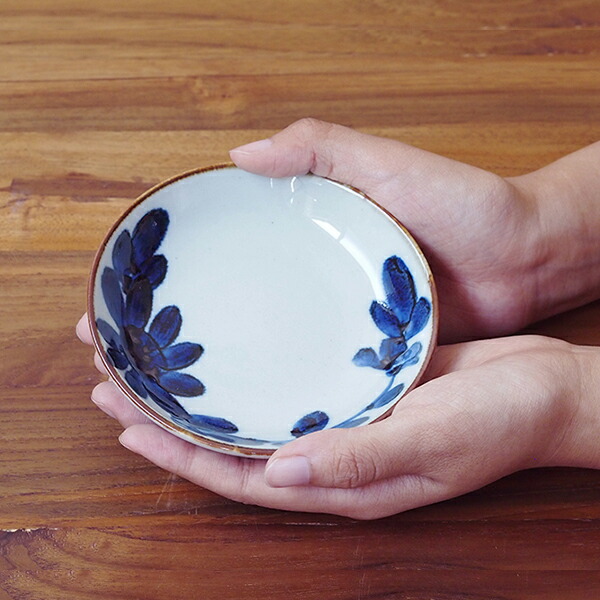 BARBAR　いろは　小皿　菊文