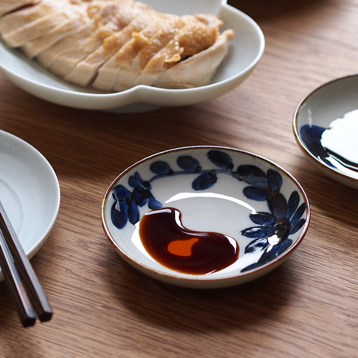 BARBAR　いろは　小皿　菊文