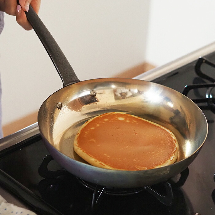 ボウマル　銅のフライパン　24cm（フランス製）　/　BAUMALU