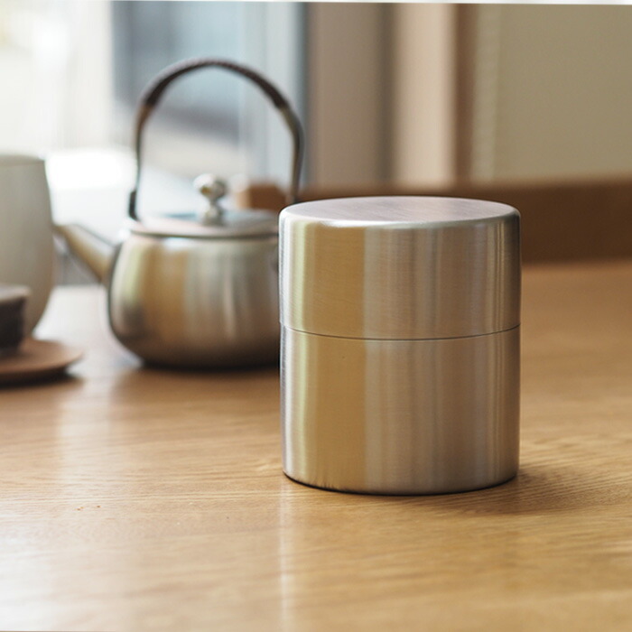 ブランシェ・アソシエ オリエンタルモダン 茶筒 ワイド 350cc H9.5cm / BLANCHE ASSOCIES OM