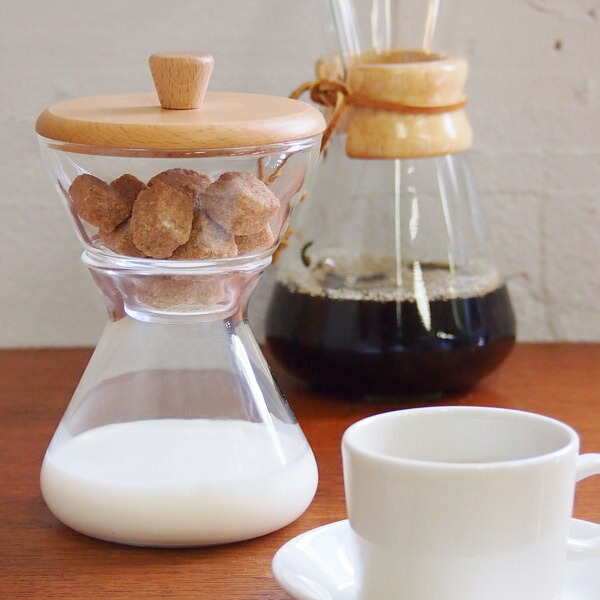 【取扱終了0514】【50％0FF・在庫限り】ケメックス クリーマー＆シュガーセット / Chemex　※