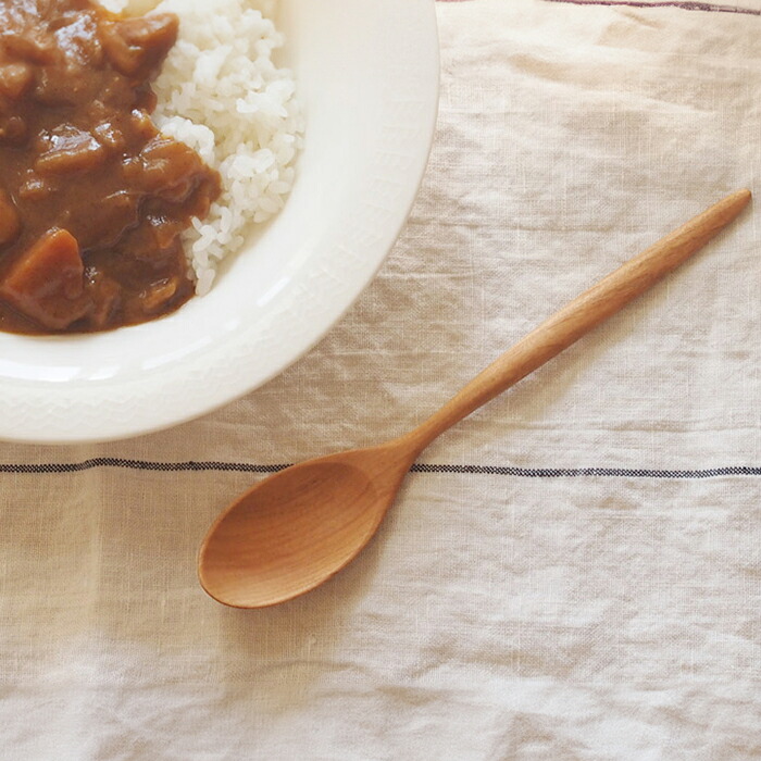クラフト工房・木奏　木のカトラリー　カレースプーン