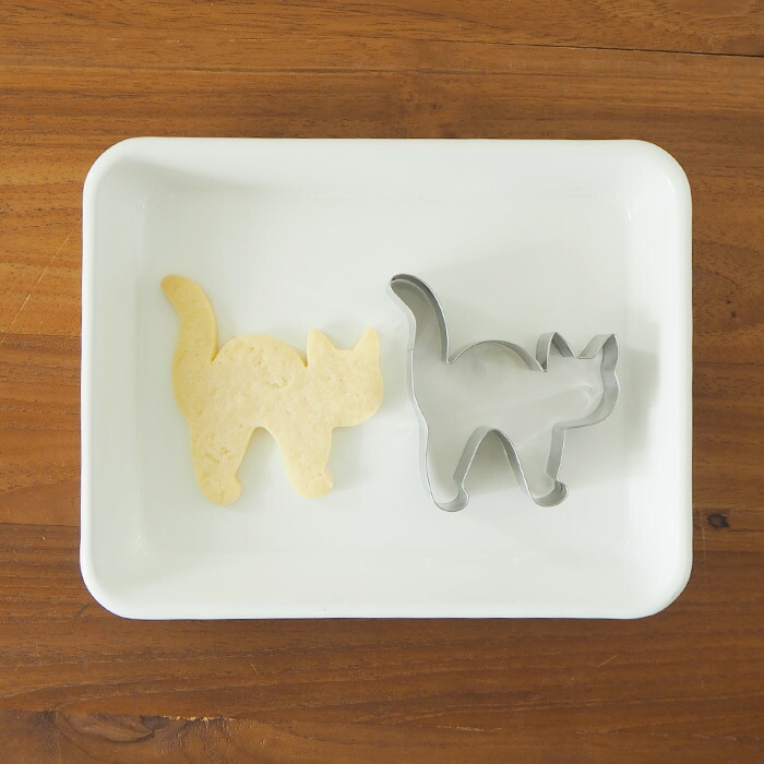 サンク　バークマン　クッキー型　ネコ　ジャンプ 　/　CINQ