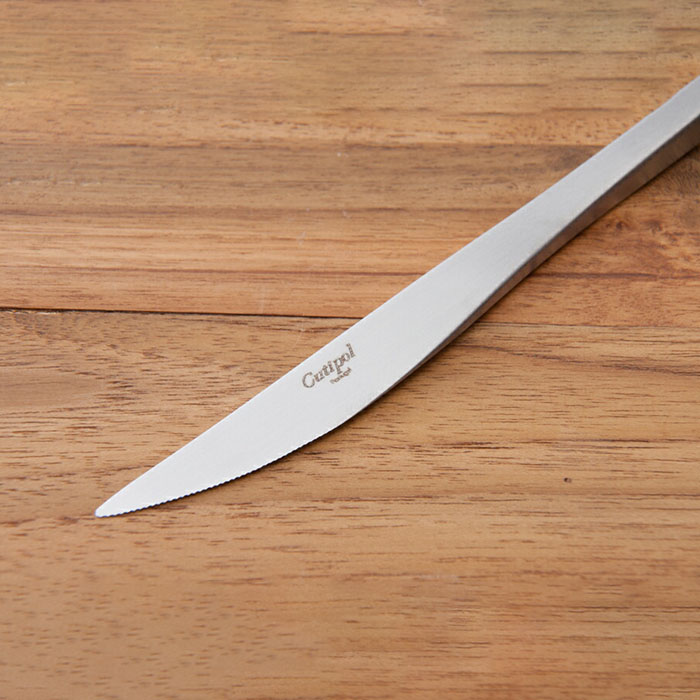 【正規品】クチポール　デュナ　シルバー　ディナーナイフ　/　Cutipol　DUNA