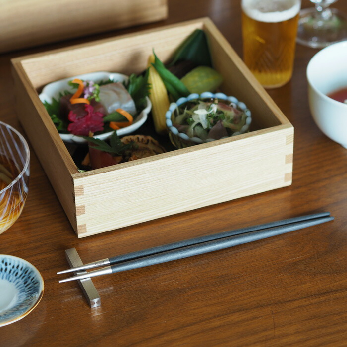 【正規品】クチポール　ゴア・ブラック　シルバー　箸+箸置きセット　/　Cutipol　GOA-Black