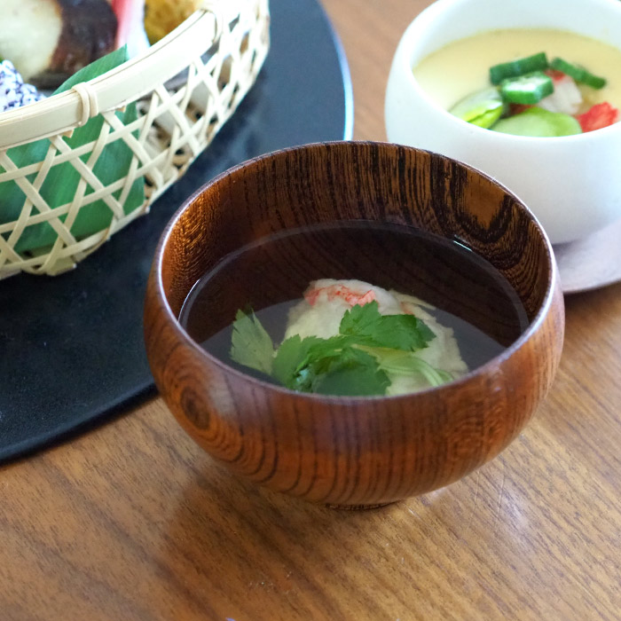 我戸幹男商店 MATEVARI 欅 椀 拭漆