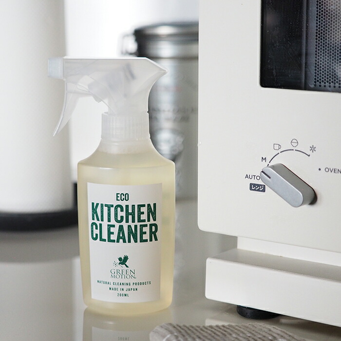グリーンモーション　エコキッチンクリーナー　スプレー付　200ml　/　GREEN　MOTION