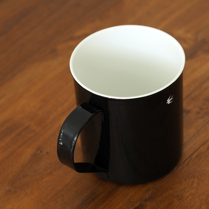 ツバメ　ホーローマグ　L　ブラック　/　GLOCAL STANDARD PRODUCTS