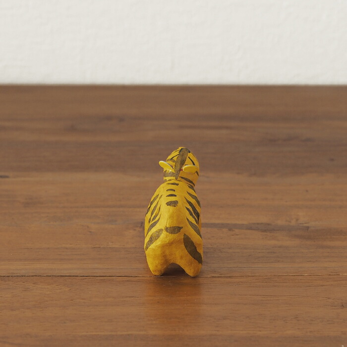 高橋はしめ工房　首振り仙台張子　干支シリーズ　寅（とら）