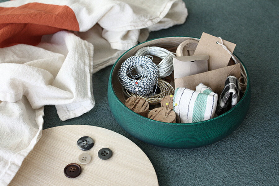 畑漆器店 カラー トリコ L グリーン / col. TRICO L ※【CP】