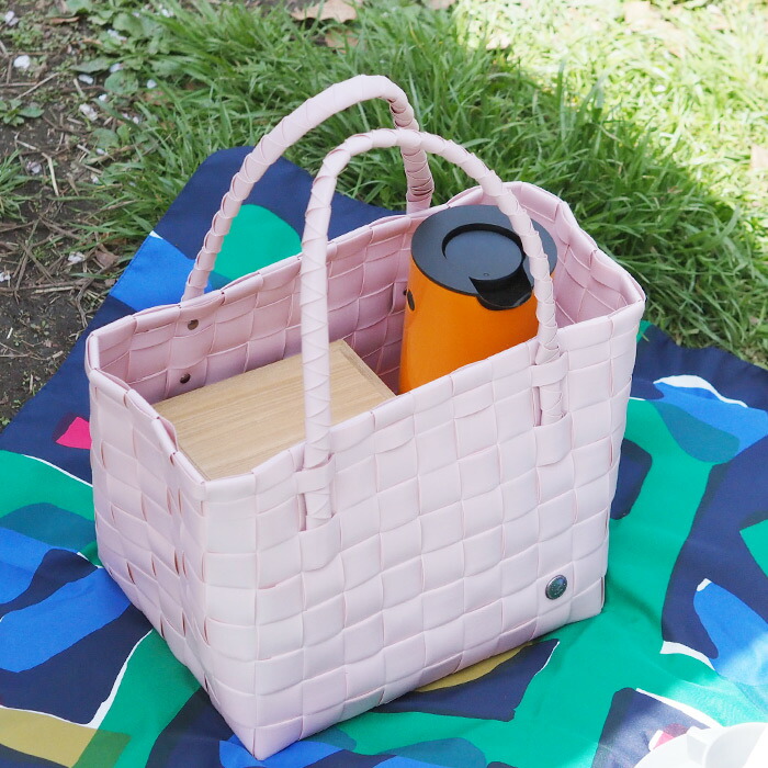 ハンデッドバイ　トートバッグ　PARIS　ペールピンク　/　Handed By