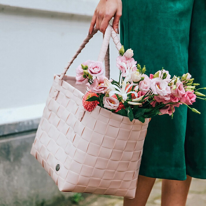 ハンデッドバイ　トートバッグ　PARIS　ペールピンク　/　Handed By