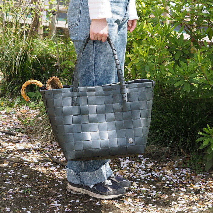 ハンデッドバイ　トートバッグ　PARIS　ダークグレー　/　Handed By