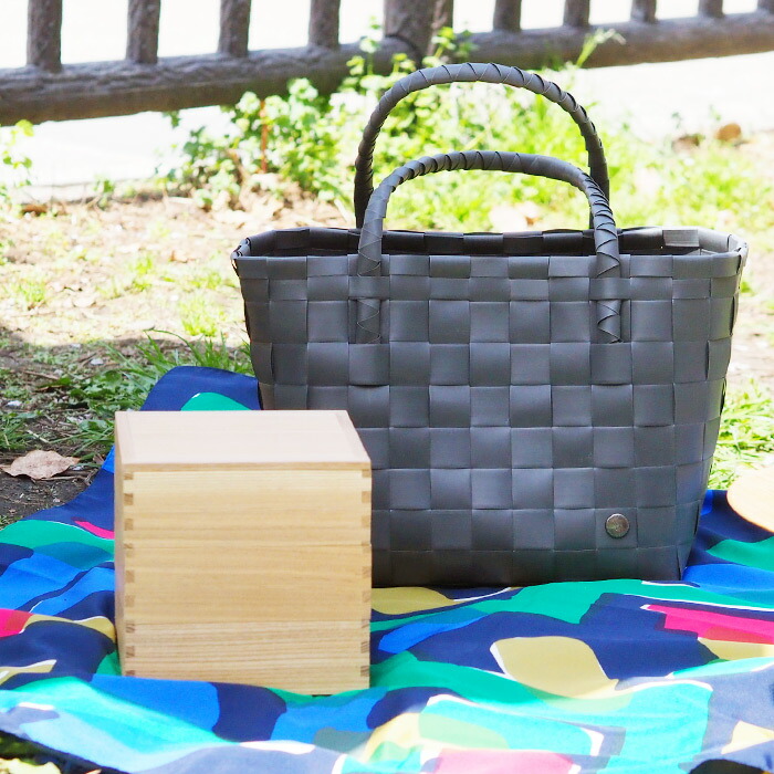 ハンデッドバイ　トートバッグ　PARIS　ダークグレー　/　Handed By