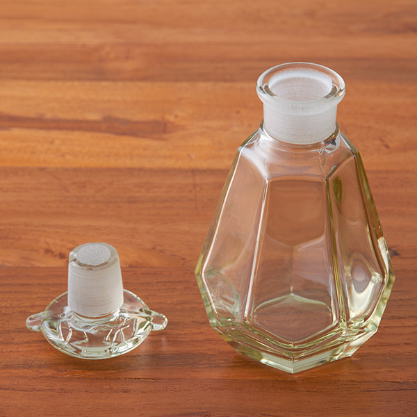 廣田硝子　復刻醤油差し　亀甲　古代色