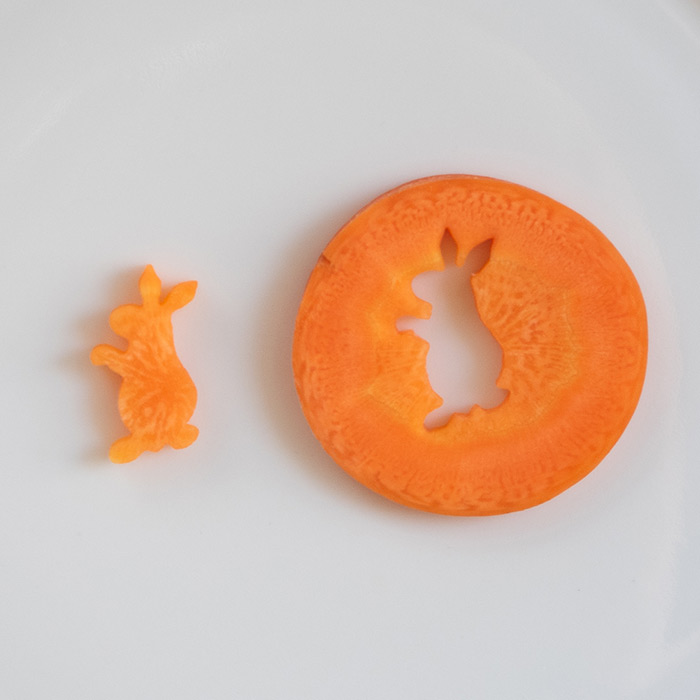 抜き型　うさぎ　立　（新）小【25WS】【ny】