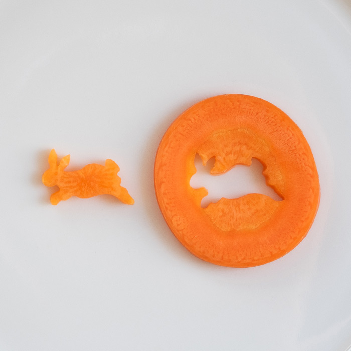 抜き型　うさぎ　横　（新）小【25WS】【ny】