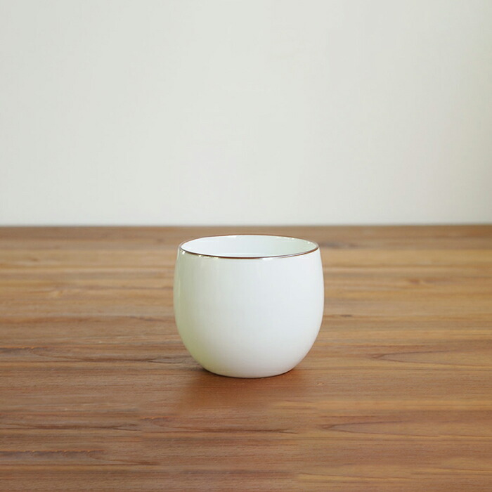 【取扱終了0430】白山陶器　ベーシック　煎茶　白マット　※