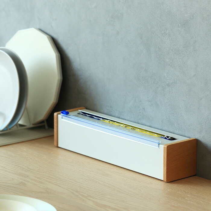 イデアコ　ラップケース　コストコフードラップ用　サンドホワイト　/　ideaco