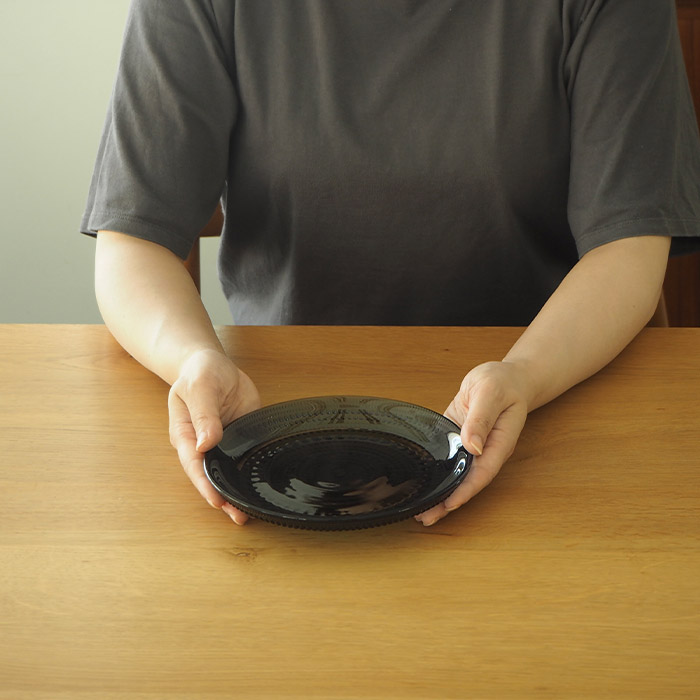 イッタラ　カステヘルミ　プレート　17cm　ダークグレー　/　iittala　Kastehelmi【25WS】【ia】