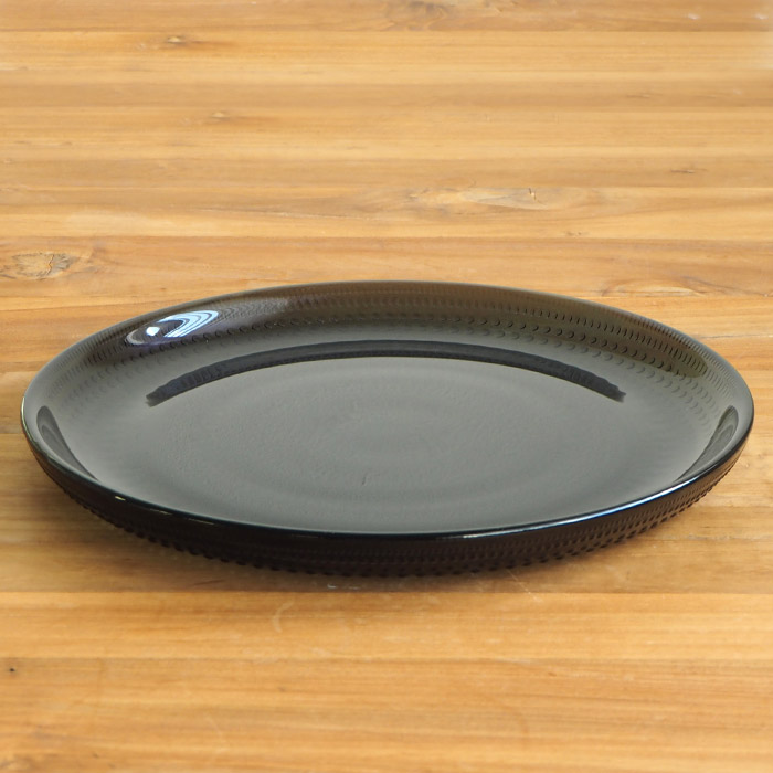 イッタラ　カステヘルミ　プレート　24.8cm　ダークグレー　/　iittala　Kastehelmi【25WS】【ia】
