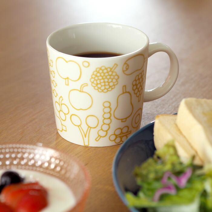 イッタラ オイバ トイッカ フルッタ マグカップ 0.3L イエロー / iittala Oiva Toikka
