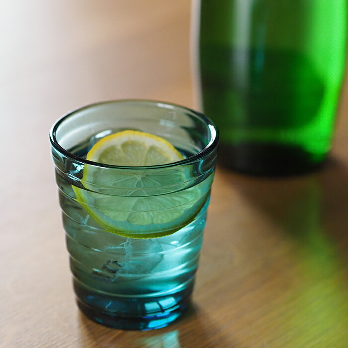 イッタラ　アイノ・アアルト　タンブラー　シーブルー　/　iittala　AinoAalto　□