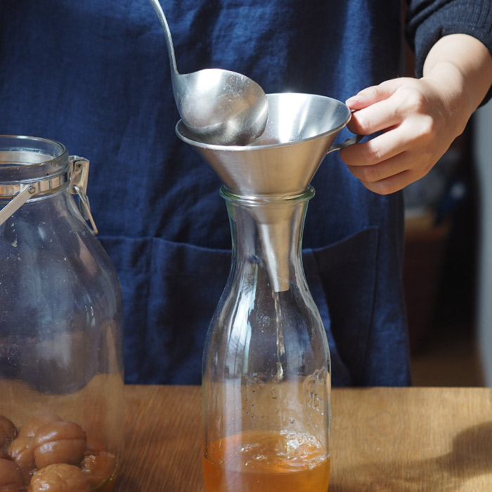 ヨナス　ステンレス　ロート　ストレーナー付　12cm　/　Jonas