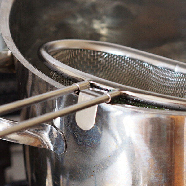 家事問屋　茹で分けザル