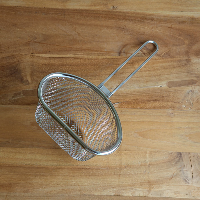 家事問屋　茹で分けザル