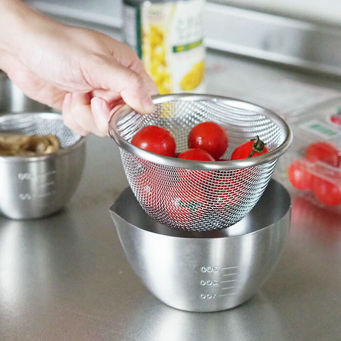 家事問屋　下ごしらえザル　11