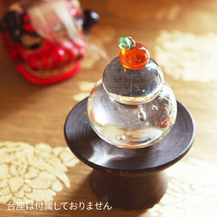 古賀雄大　ガラスの鏡餅大