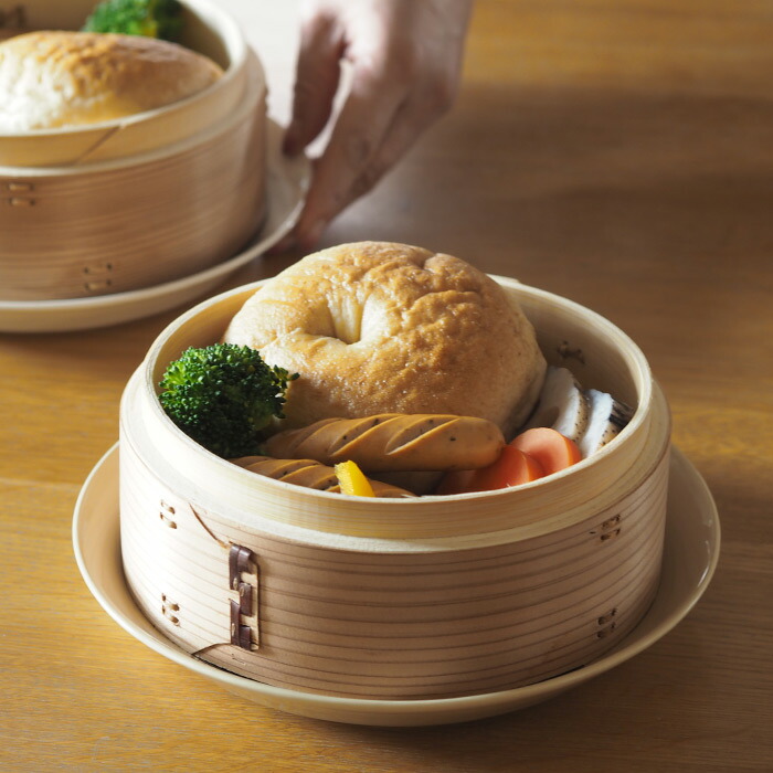 かごや 杉 中華せいろ 18cm 本体